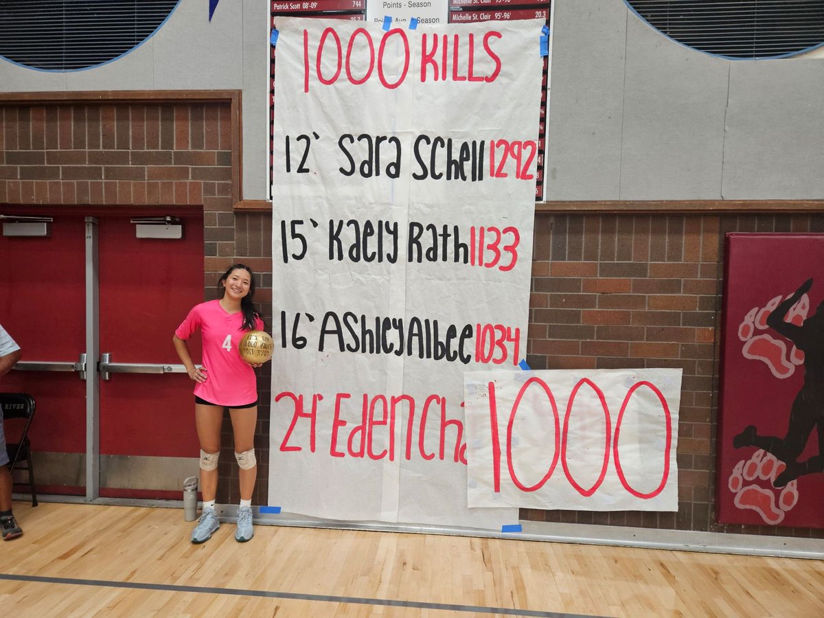 BR defeats Colfax 25-7, 25-12, 25-18 to move to 8-0 in the PVL. 8th win in a row for the Bruins over the Falcons.

Junior Eden Cha made history tonight becoming only the 4th player in BR history to record 1,000 kills! She finished with 13 on the night. 

Congratulations, Eden!