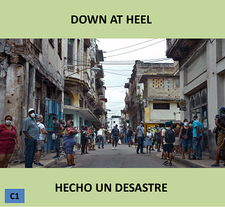 EClementeIngles's tweet photo. #IdiomsECI
("Down at heel” = "Hecho un desastre”) (Para esa gente con aspecto lamentable y descuidado, y para las ciudades que dan pena por años de una mala política urbana.)
Pron.: /ˌdaʊn.ətˈhɪəl/
(https://t.co/geyc6WwYLF) https://t.co/u5FKmB7ZdN