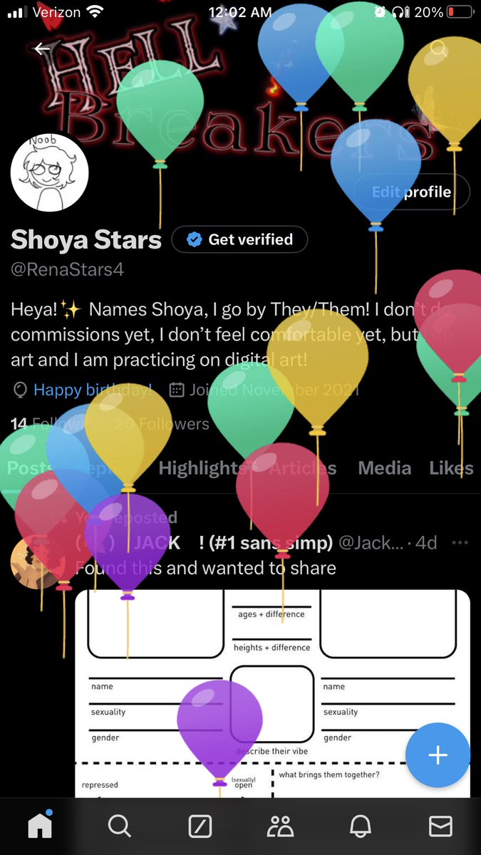RenaStars4's tweet photo. It’s my birthday! https://t.co/EPQpi4HShJ