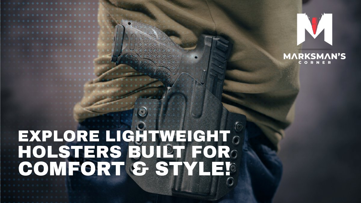 marksmanscorner's tweet photo. Reliable, durable holsters for all-day comfort! Get 10% OFF sitewide this week. Use code SAVE10 at checkout. Shop now: https://t.co/3P1SOAX9av #Holsters #PrecisionShooting #HuntingGear #huntinglife #HuntingSeason #ShootingSports #shooting #hunting #guns https://t.co/eRoBWZ8slk