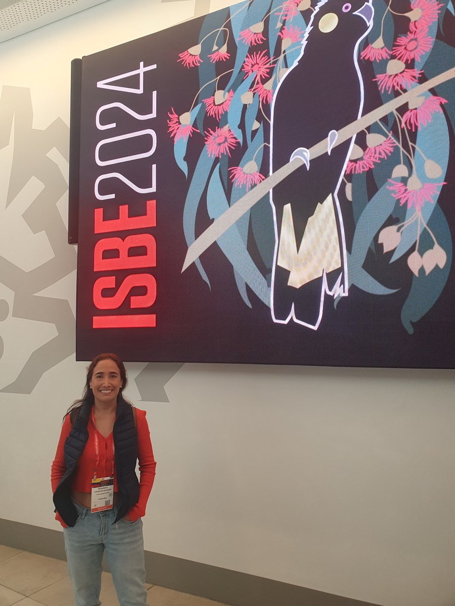 Thank you #ISBE2024 for such a great conference and for granting me a travel award! I leave inspired and in love with this community and research area.