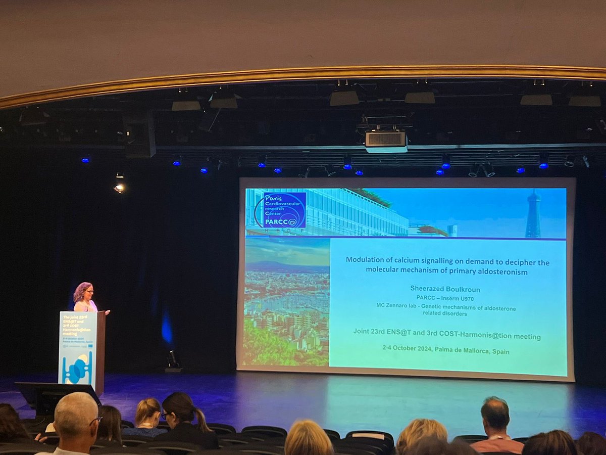 Boulkroun Sheerazed (@boulkrouns) on Twitter photo Congrats <a href="/bakhta_f/">Bakhta</a> for this amazing work that I have the pleasure to present today! Our new models of Primary Aldosteronism will be useful tools to better understand the disease and to test new therapeutic approaches in the future!
<a href="/ENSAT_news/">European Network for the Study of Adrenal Tumours</a> <a href="/goharmonisation/">HARMONIS@TION</a> <a href="/AldolabZ/">AldoLab_Zennaro</a> Congrats <a href="/bakhta_f/">Bakhta</a> for this amazing work that I have the pleasure to present today! Our new models of Primary Aldosteronism will be useful tools to better understand the disease and to test new therapeutic approaches in the future!
<a href="/ENSAT_news/">European Network for the Study of Adrenal Tumours</a> <a href="/goharmonisation/">HARMONIS@TION</a> <a href="/AldolabZ/">AldoLab_Zennaro</a>
