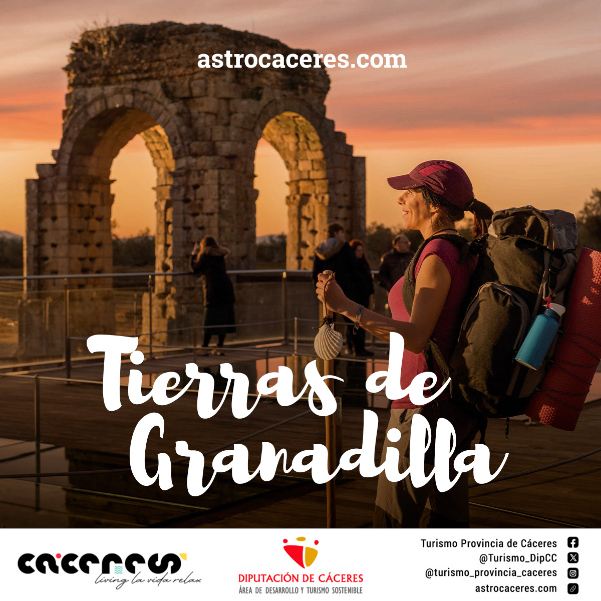 Turismo_DipCC's tweet image. 🚨Mañana 🔭#AstroCáceres2024 nos propone un viaje al pasado bajo las estrellas, por #Tierras de Granadilla desde el impresionante #ArcodeCáparra, rodeados de uno de los tesoros arqueológicos más impresionantes 💫 de #ProvinciadeCáceres.
astrocaceres.com
#livinglavidarelax