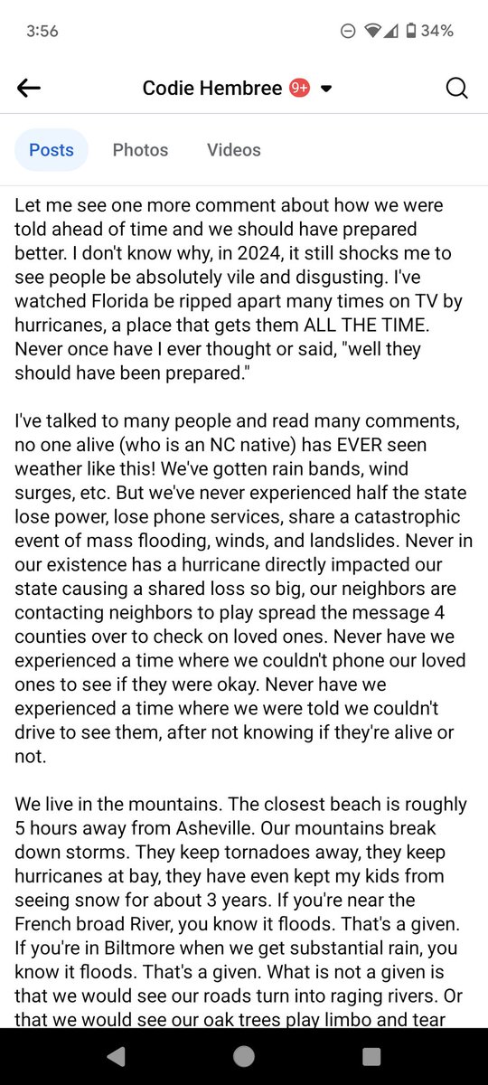 Spl0dz's tweet photo. It's sad I even have to say this on any platform. 

#PrayforWNC #PrayforSC #PrayforTN #PrayforGA #HeleneVictims #HeleneHelp #HeleneFlooding https://t.co/8BxqSE85bL