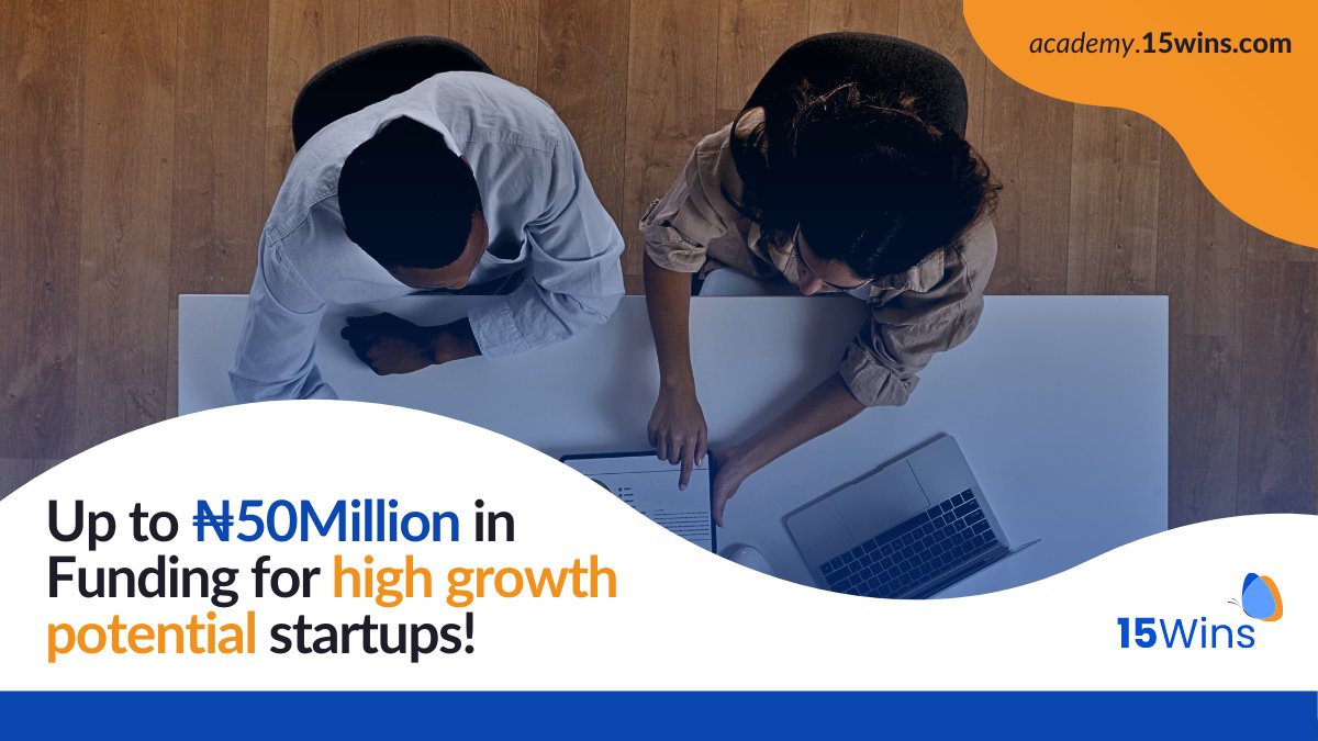 Call for Startups: 15Wins Venture Funding Program. For the full story visit social-tv.co.za/education-and-…

#welovetellingyourstories
#ImpactThatMatters
#SocialTvNews