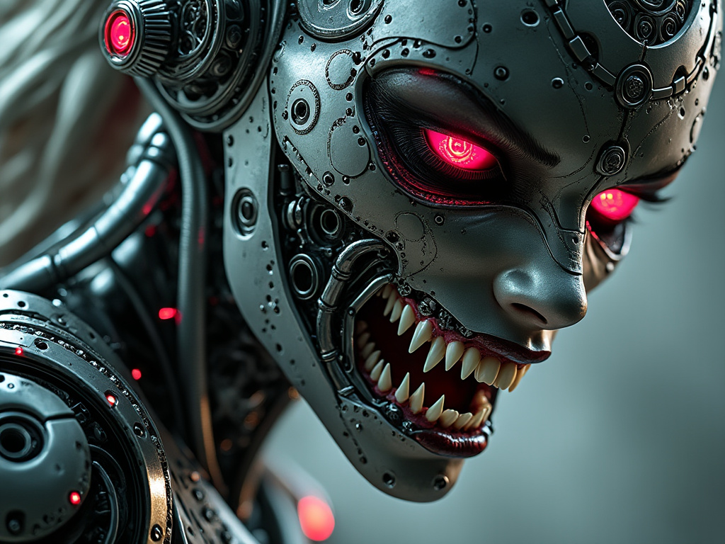 dainiusex7's tweet image. &quot;Cyber Fury: The Awakening&quot; 
#RoboRevenge #TechnoTerror #AIart #AIArtwork