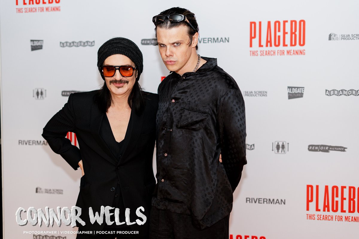 Some snaps from the <a href="/PLACEBOWORLD/">PLACEBO</a> documentary premiere 📷
