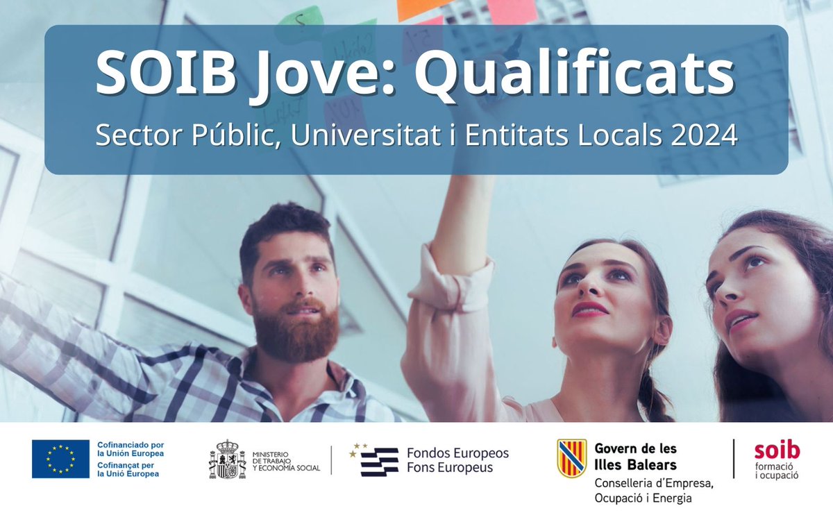 📣 ¿Eres graduado/a en Bioquímica, Biología o similar? Únete a <a href="/_GMEIN/">GMEIN</a> como Técnico en #Investigación del proyecto HIVIMARC. Inscríbete a la oferta n°005089 del programa Joves Qualificats, <a href="/SOIBgoib/">SOIB</a>. <a href="/idisbaib/">IdISBa</a> <a href="/InvestigacioUIB/">InvestigacióUIB</a> intranet.caib.es/esoibfront/pri…
