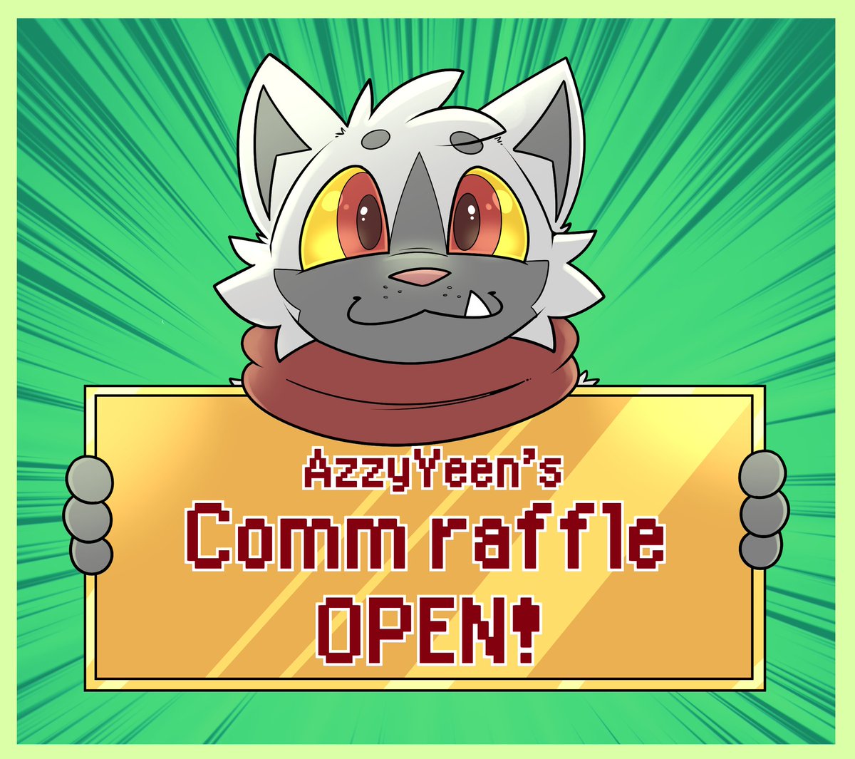 Azzy_yeen's tweet photo. Hello hello! Today is the comm raffle, retweet this tweet ONLY if you are interested in a comm slot! In about 24 hrs I'll get a bot to pick 5 winners and those will be my comms for the month! (This is not a free art raffle.) I wish y'all luck!
Also I'll take 1 sfw Comm from DMs. https://t.co/E6UQq43p1F