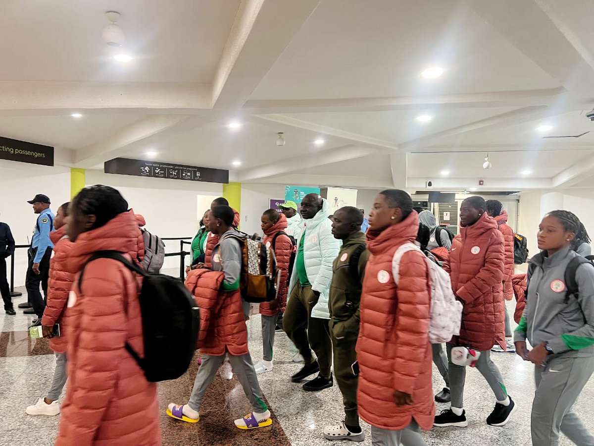 JWsports1's tweet photo. Kenya and Nigeria U17 WNTs have landed in Dominican Rep. for the #U17WWC on 16 Oct–3 Nov.

🇰🇪 Kenya: debutants
 
🇿🇲 Zambia: second-timers (after their debut in 2014)

🇳🇬 Nigeria: veterans, playing in their 7th U17WWC and having won bronze in 2022.

#MidweekHighlights | #U17footy https://t.co/m31Bh8WbLI