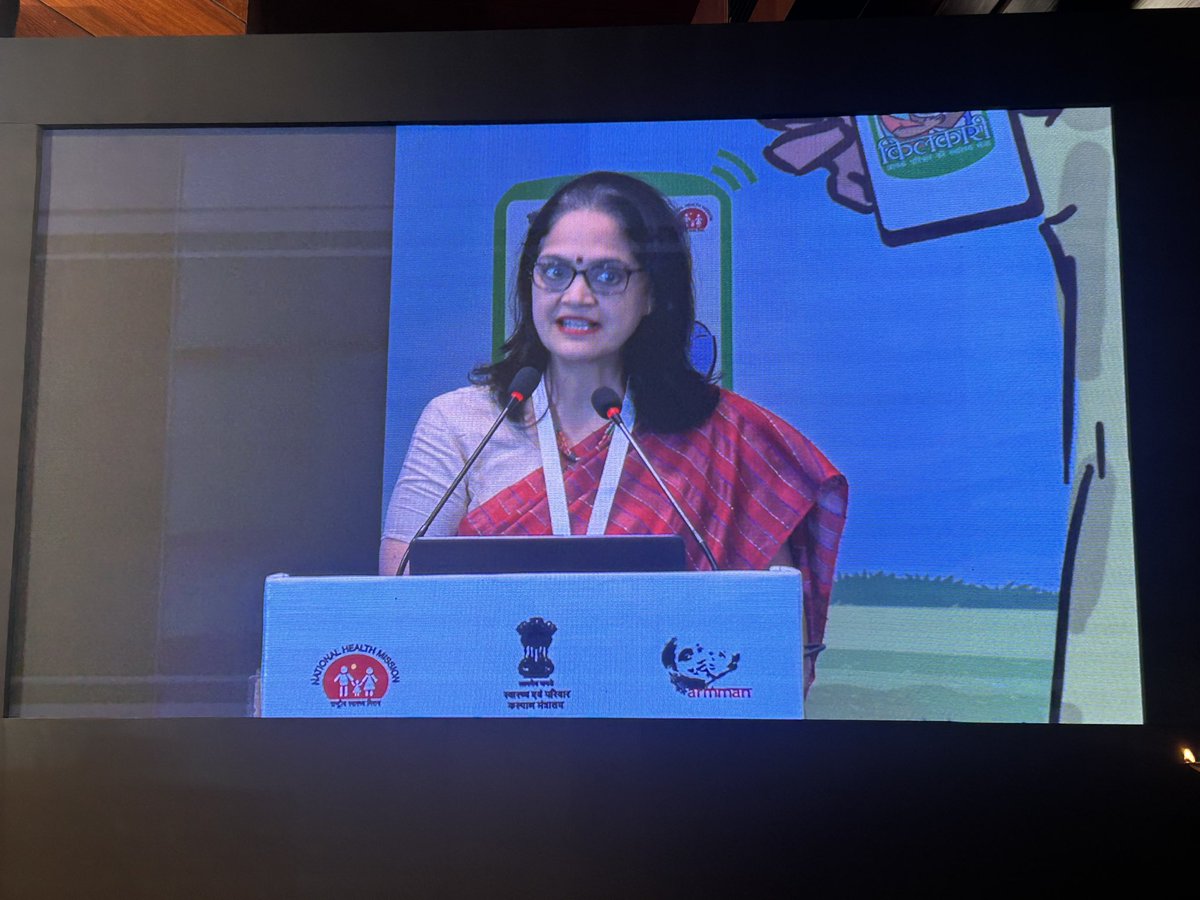 Mal_Malika's tweet photo. At the national workshop on #kilkari and #mobileacademy @MoHFW_INDIA , state NHMs and @armmanindia are working to mine insights and lessons from the field and large scale data to improve families’ access to health information and reduce maternal and infant mortality in India https://t.co/KOcJXoRnuS