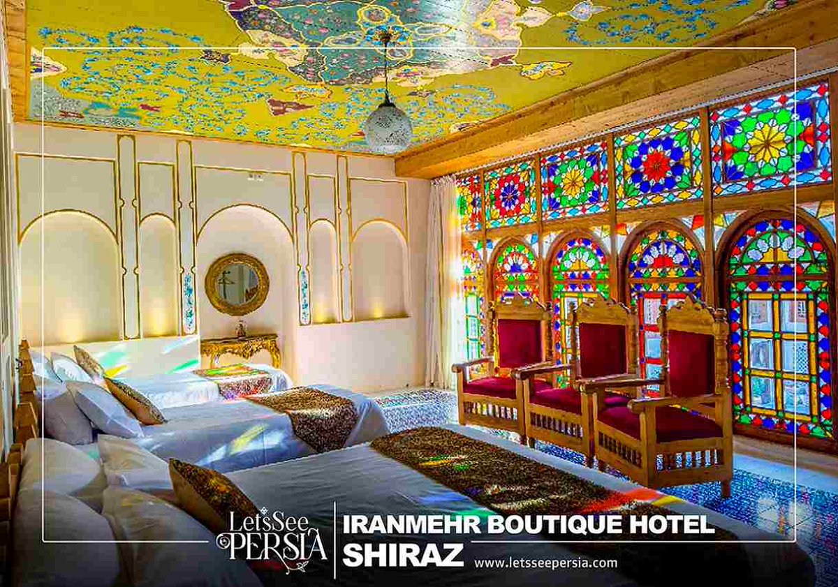 letssee_persia's tweet photo. Iranmehr Boutique Hotel Shiraz + photos, reviews, and price with discount by @letssee_persia 
https://t.co/BYFqmaEyMo
whatsapp: +98 9172206053
#iranmehrhotel #boutiquehotel #Shiraz #shirazhotels #hotelphoto #Iran #hotelblogger #travel #travelblogger #irantravel #tourism #trip https://t.co/8Ab4fqNUIl
