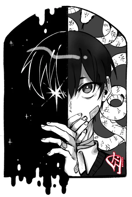 [ocs] #oc_tober2024 the rhyming name was unintentional, i just wanted to draw sai (ignore the fact this looks like od fanart)

[ day 2: sai ] 