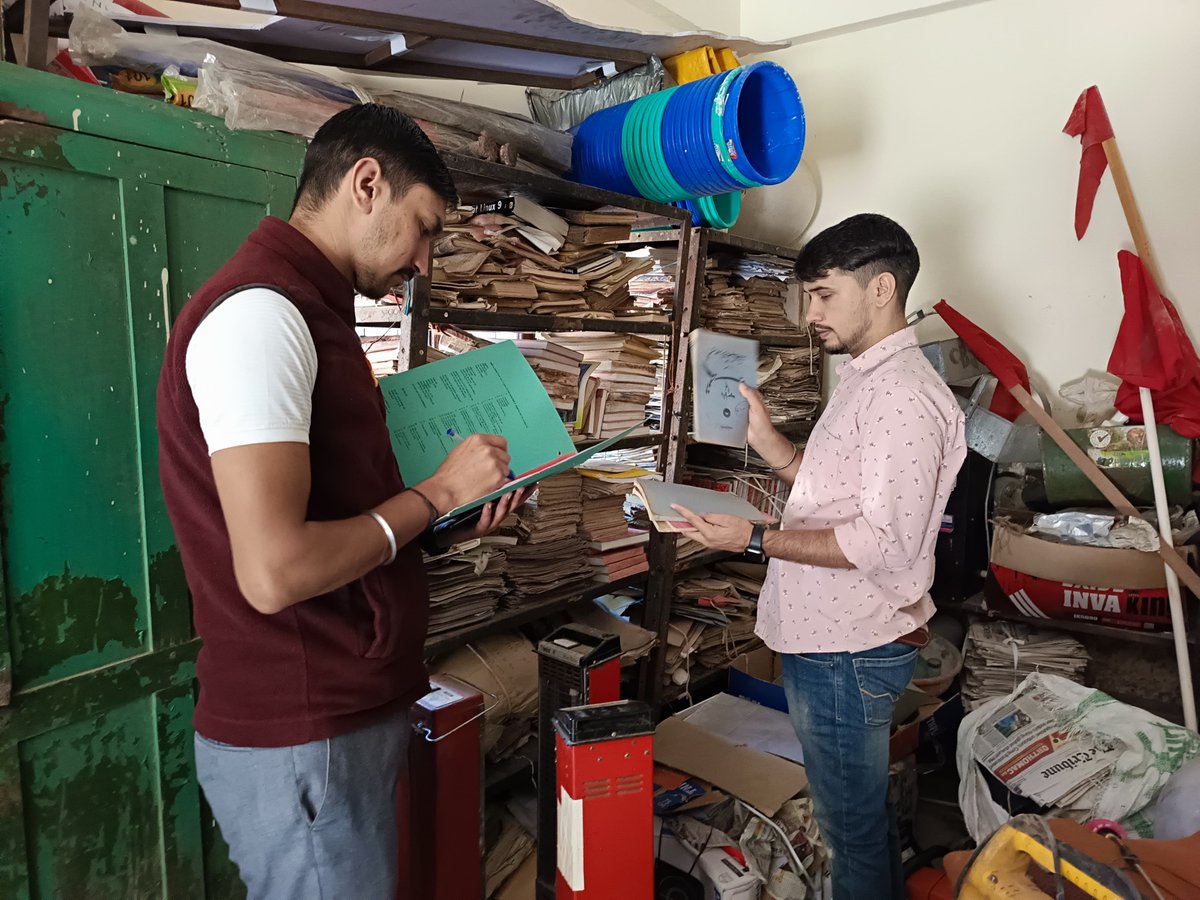 CeoJutogh's tweet photo. Making a list of physical files for weeding #SHS2024 #SpecialCampaign4.0 #Jutogh #SwachhBharat
@SpokespersonMoD
@prodefencechan1
@MoHUA_India https://t.co/4nmuo7eXwj