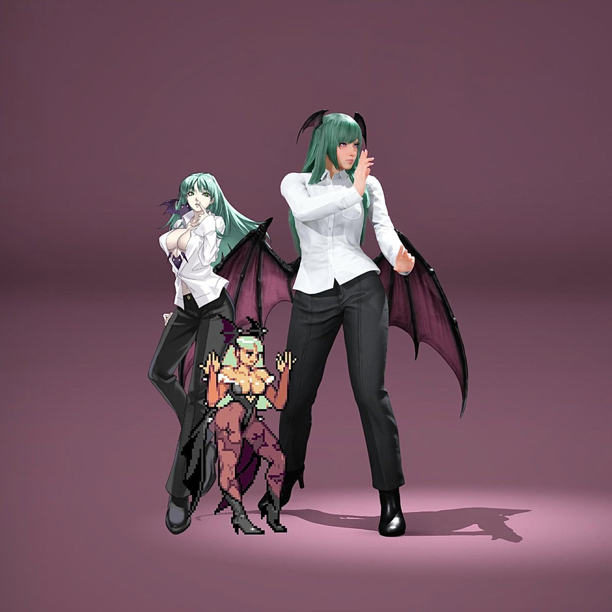 jaybehari's tweet image. darkstalkers x tekken

🦇💓

#TEKKEN8