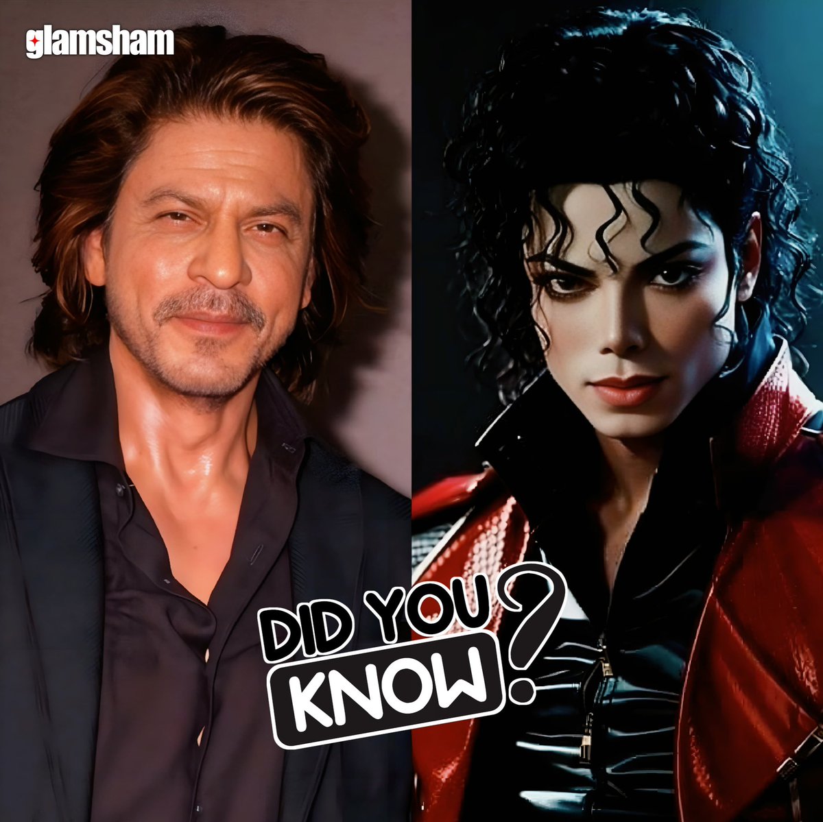 glamsham's tweet photo. DID YOU KNOW?

MICHAEL JACKSON AND SHAH RUKH KHAN ARE THE ONLY TWO PEOPLE IN THE WORLD TO HAVE WON AWARDS FROM EVERY CONTINENT OF THE ENTIRE WORLD

#Glamsham #SRK #BollywoodFacts #IndianCinema #PopCulture #MichaelJackson https://t.co/nXBjCa419v