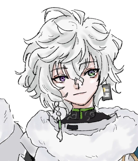 顔が良く描けたかもしれないカゲツ 