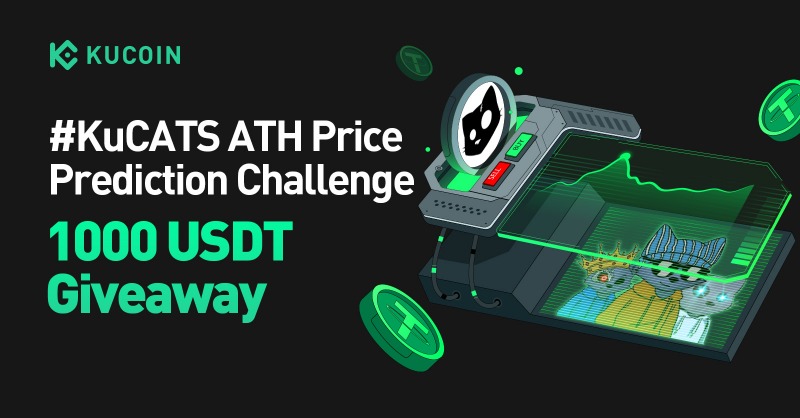 kucoincom's tweet photo. 🔮 #KuCATS 3 days ATH Price Guessing Challenge! 🔮

💰Guess the highest $CATS price in the first 24h on #KuCoin Spot! Closest 100 predictions will split 1000 USDT!

1️⃣Follow @kucoincom &amp; @Cats_telegram
2️⃣❤️&amp; RT 
3️⃣Comment your guess
4️⃣Fill in form 👇