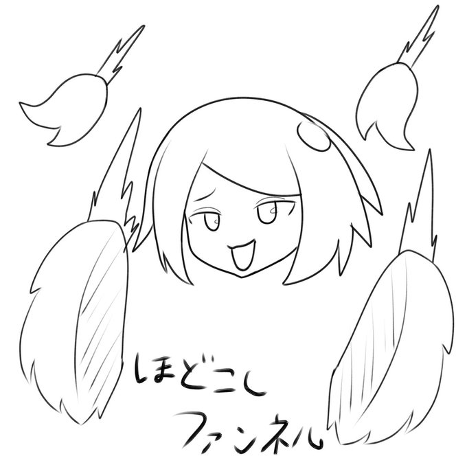 テンシちゃんの髪型構図見て思ったこと 