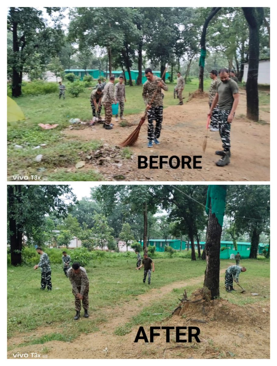 CRPF 62 BN (@62crpf) on Twitter photo 62BN CRPF Mass Cleanliness drive at Chinnakodepal, bijapur under the agies of Special Campaign 4.0 #SpecialCampaign4
<a href="/crpfindia/">🇮🇳CRPF🇮🇳</a>
<a href="/HMOIndia/">गृहमंत्री कार्यालय, HMO India</a>
<a href="/PIBHomeAffairs/">Spokesperson, Ministry of Home Affairs</a>
<a href="/PMOIndia/">PMO India</a>
<a href="/DARPG_GoI/">DARPG 🇮🇳</a> 62BN CRPF Mass Cleanliness drive at Chinnakodepal, bijapur under the agies of Special Campaign 4.0 #SpecialCampaign4
<a href="/crpfindia/">🇮🇳CRPF🇮🇳</a>
<a href="/HMOIndia/">गृहमंत्री कार्यालय, HMO India</a>
<a href="/PIBHomeAffairs/">Spokesperson, Ministry of Home Affairs</a>
<a href="/PMOIndia/">PMO India</a>
<a href="/DARPG_GoI/">DARPG 🇮🇳</a>