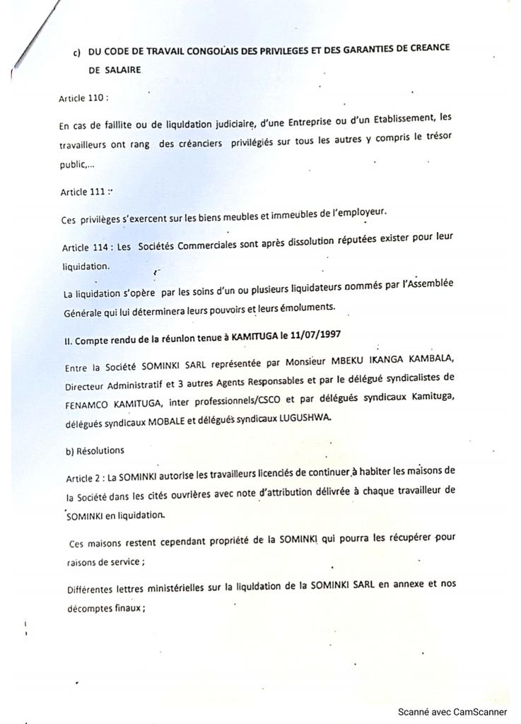 IshukweKilong's tweet photo. Excellence @ConstantMutamba ,les ex travailleurs de la #sominki en liquidation se voient leurs bien spoliés par les autorités en complicité avec les magistrats véreux .
Des alertes en ce sens près de l'administration précédente de votre ministère ,zéro réaction .
@Tresor_Mutiki https://t.co/APyMz5WNQk