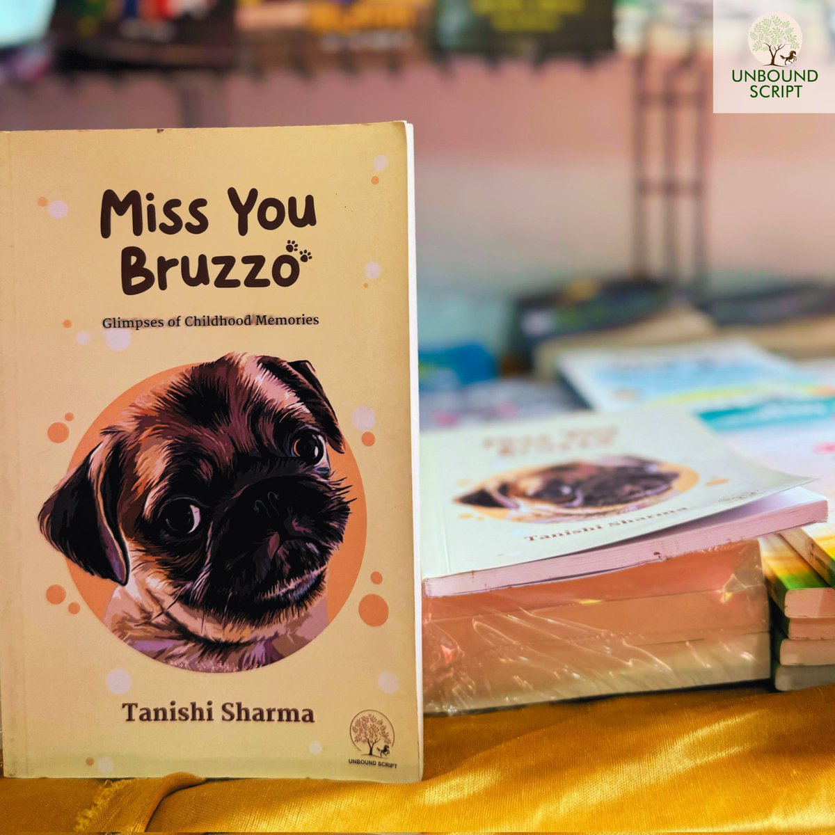 UnboundScript's tweet image. Miss you Bruzzo - Stall 14, Lucknow Book Fair
#unboundscript
#booksthatspeaktoyou
#bestsellerbook
#dogloverbooks
#dogsloversclub
#dogstories
#dogbooks