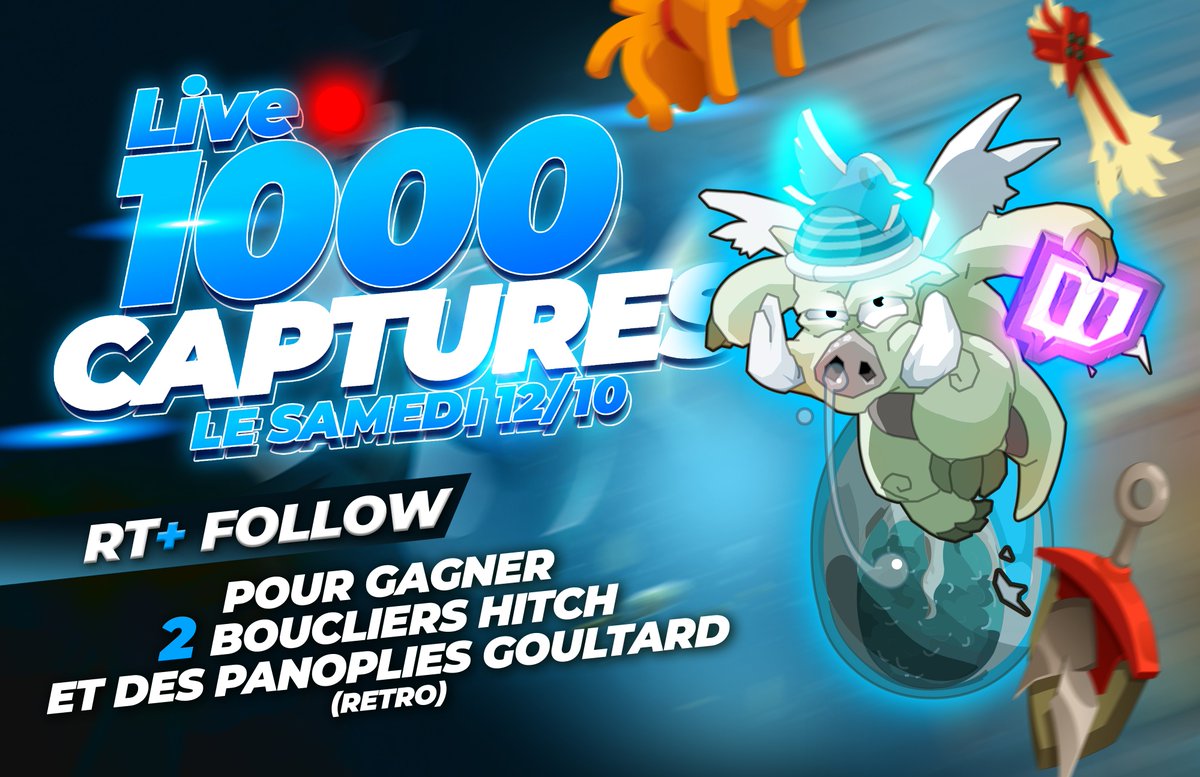 🔥Giveaway #DOFUSRetro🔥

🔴Rendez-vous le 12/10 à 10h00 pour un gros rush arène de 1.000 DC 🤪

🎁Caskwitter à gagné sur #DOFUSRetro + 2 Pano Goultard ! et du bouclier Hitch en live ! 

🏆3 Gagnants !

🔹RT + FOLLOW <a href="/Le__YAKUZA/">YAKUZA</a> &amp; <a href="/DOFUSRetro_FR/">DOFUSRetro_FR</a> 
🔹TAS : 14/10

Bonne chance à