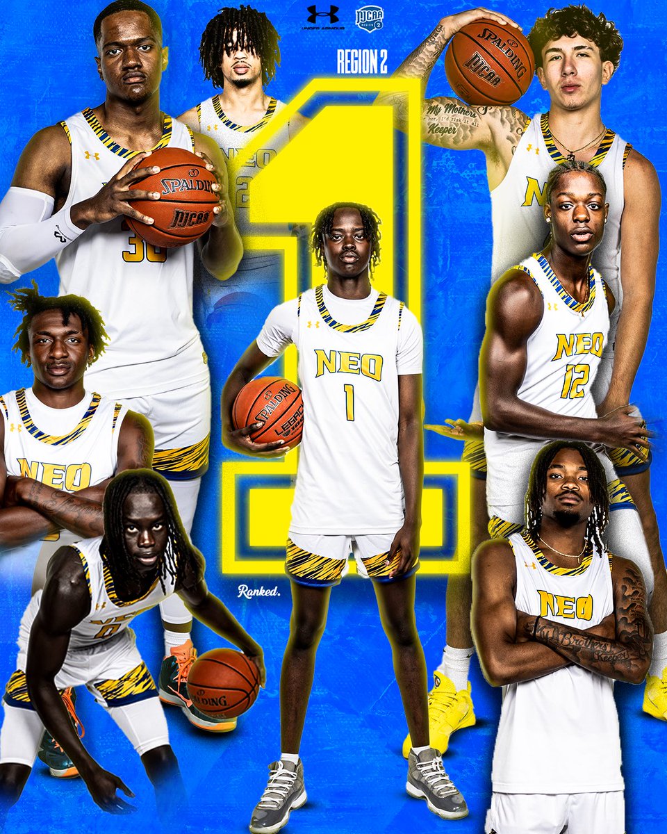 Ranked #1️⃣ in Pre Season NJCAA Region 2 poll‼️