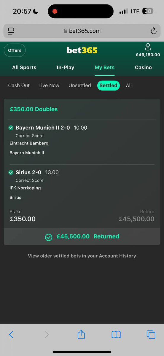 Yesterday Match Booom Successfully 🔥🔥🔥

We fucking did it.

Correct Scores 0-2, Correct Score
0-2
Well done to all members who got ours tips placed yesterday and won 

Join here to get started 
👇👇👇
t.me/+G1K4H-u5_ys2Z…

t.me/+G1K4H-u5_ys2Z…

t.me/+G1K4H-u5_ys2Z…