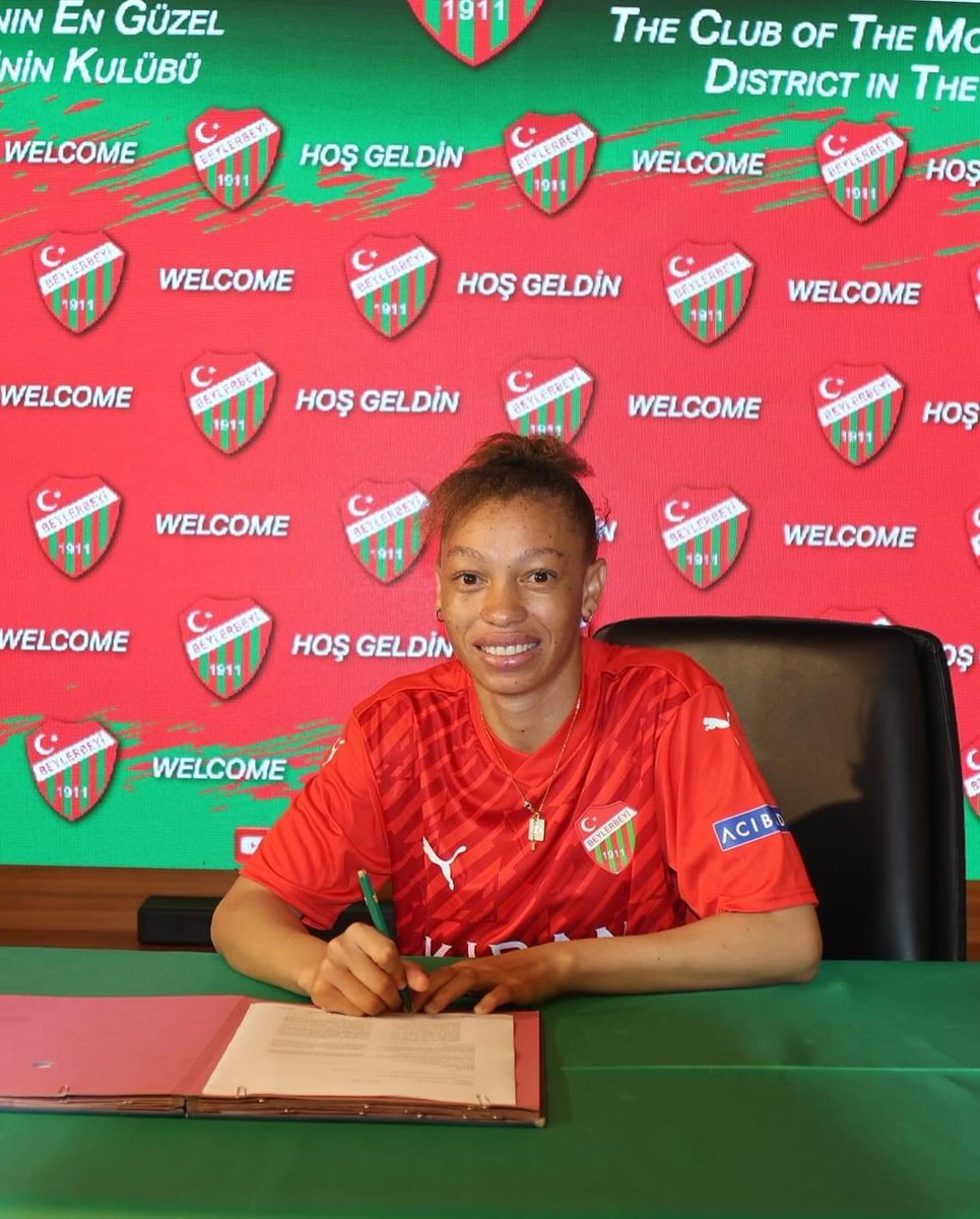 JWsports1's tweet photo. Zenatha Coleman has signed for Turkish side Beylerbeyi from Fenerbahçe.

🇳🇦 Coleman is the latest of a stream of players to recently join Beylerbeyi: 🇿🇦 Morifi, 🇧🇫 Rouamba, 🇨🇮 Kpaho; also at (her 3rd season at) the club is 🇨🇲 Marie Kong.

#MidweekHighlights | #AfriqueAbroad https://t.co/0lsmI7yxy1