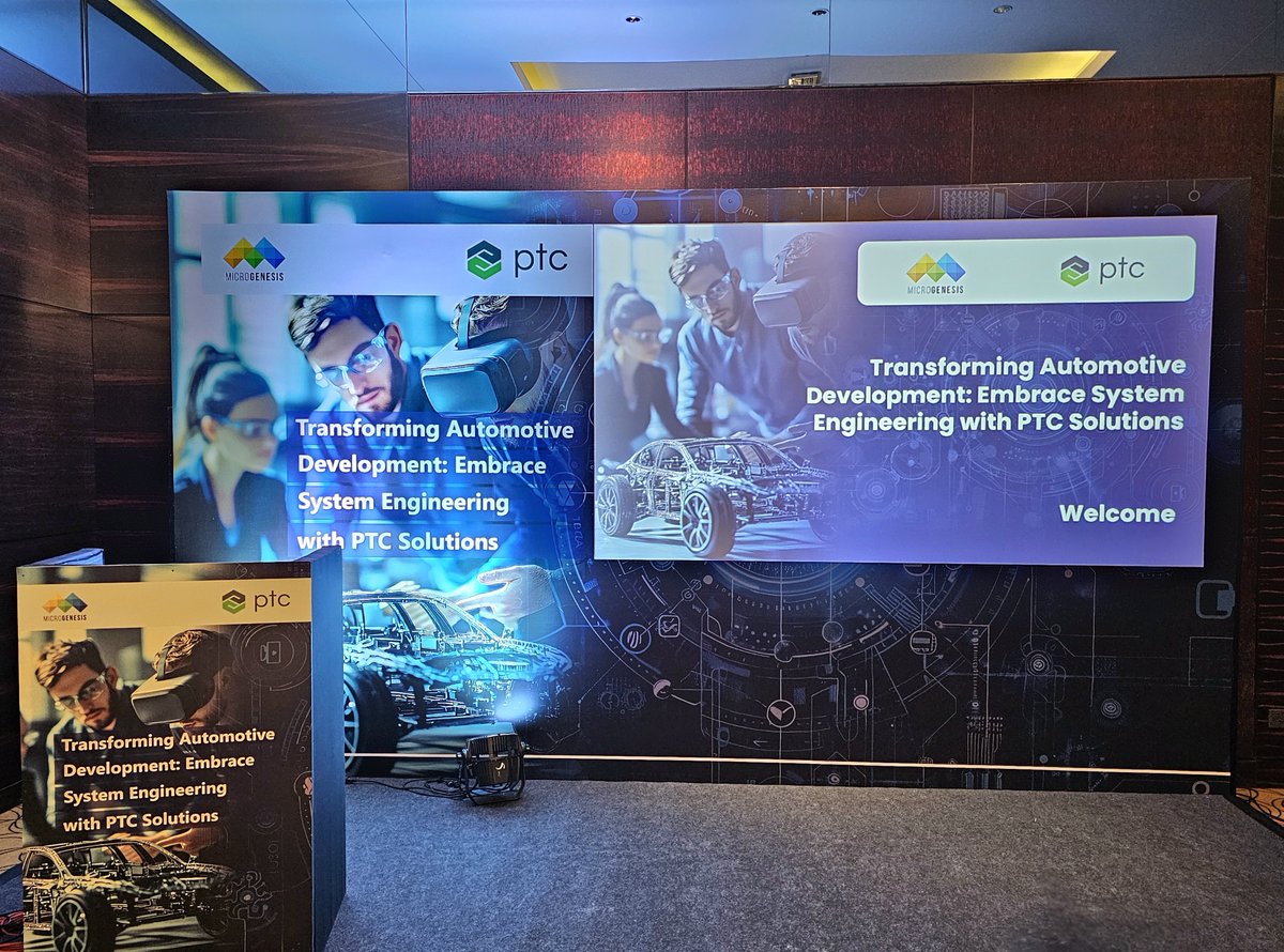 Mgtechsoft's tweet photo. #ThrowbackPost
A big thank you to all the attendees and speakers who joined us for the #MicroGenesis & @PTC event on 20th September in Pune.
Here’s a sneak peek from the event!
#MicroGenesis #PTCCodebeamer #CodebeamerALM #CoPartneringEvent https://t.co/vJAuD9Xs4P