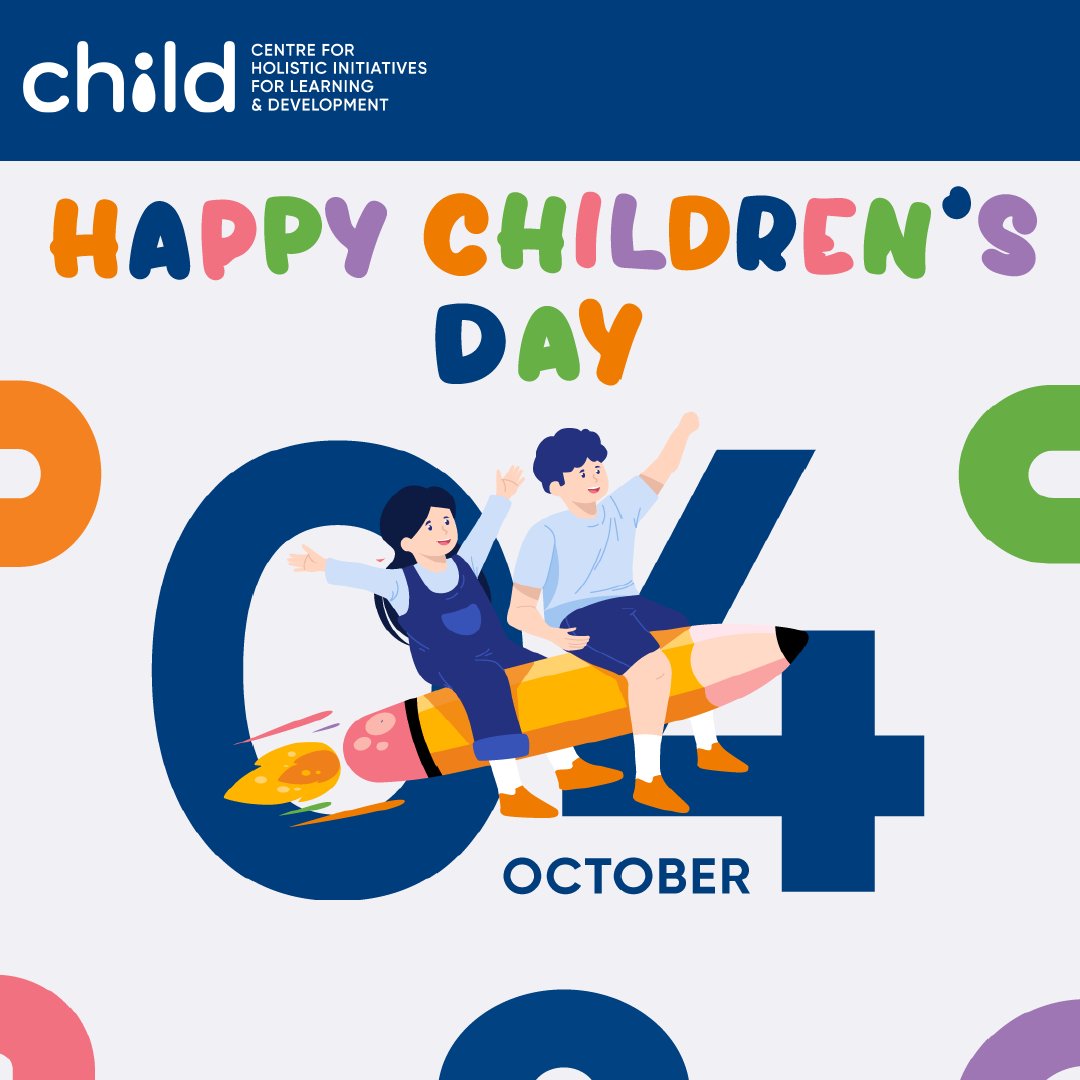 Celebrating the unique potential of every child today. Wishing joy, laughter and love to all children and families. Happy Children’s Day! 🎉
#theCHILDSG #ChildDevelopment #ChildrensDay2024 #CelebrateChildren #PositiveParenting
