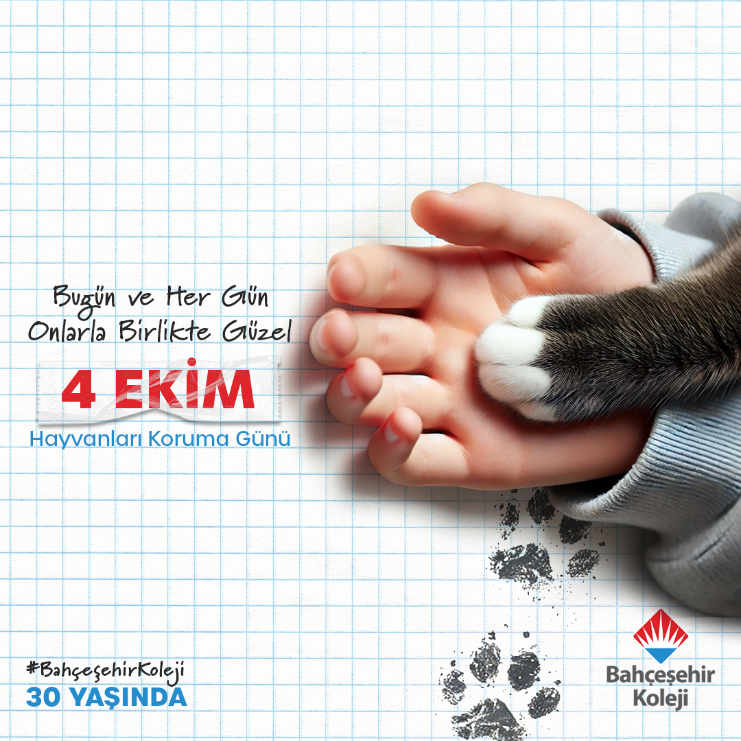 Sevgi her canlıya çok yakışır. Bugün ve her gün onlarla birlikte güzel.

4 Ekim Hayvanları Koruma Günü kutlu olsun! 🐾