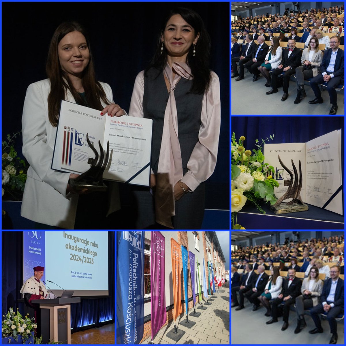 Joanna Ortyl (@joannaortyl) on Twitter photo 📚 Inauguration of the 80th academic year at Cracow University of Technology!We are happy to announce that during the ceremony, a member of our #OrtylPhotoLab, together with <a href="/monikatopa/">Monika Topa-Skwarczyńska</a> received the Prof.Engel Scientific Award for outstanding scientific achievements (PhD thesis). 📚 Inauguration of the 80th academic year at Cracow University of Technology!We are happy to announce that during the ceremony, a member of our #OrtylPhotoLab, together with <a href="/monikatopa/">Monika Topa-Skwarczyńska</a> received the Prof.Engel Scientific Award for outstanding scientific achievements (PhD thesis).