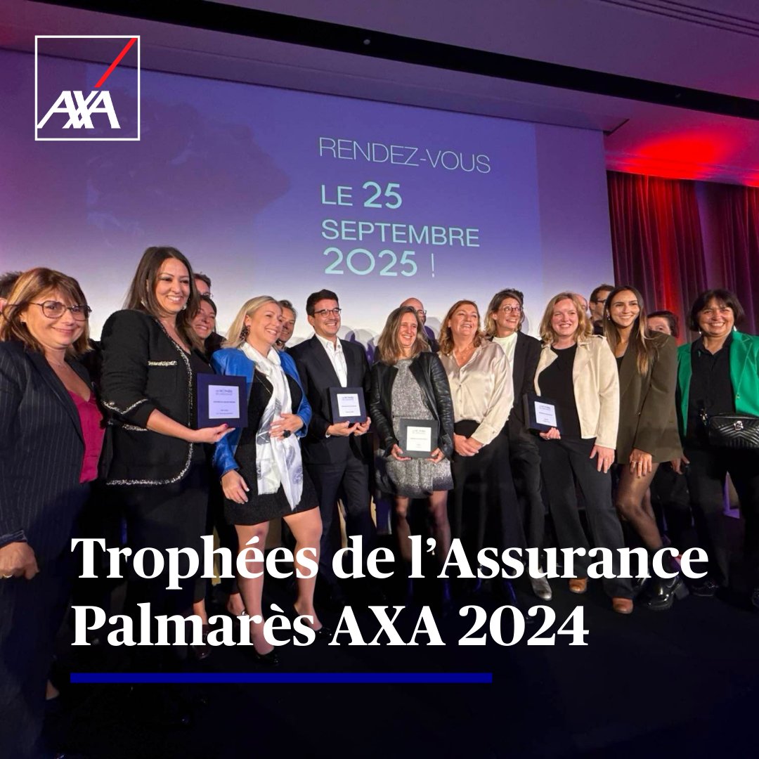 AXAFrance's tweet photo. De l’or, de l’argent et du bronze … 🥇🥈🥉

🏆 6 prix aux Trophées de l’Assurance

Une belle reconnaissance de notre engagement pour l’innovation.

Merci à nos équipes, à la profession, aux assurés et à nos partenaires 🙏