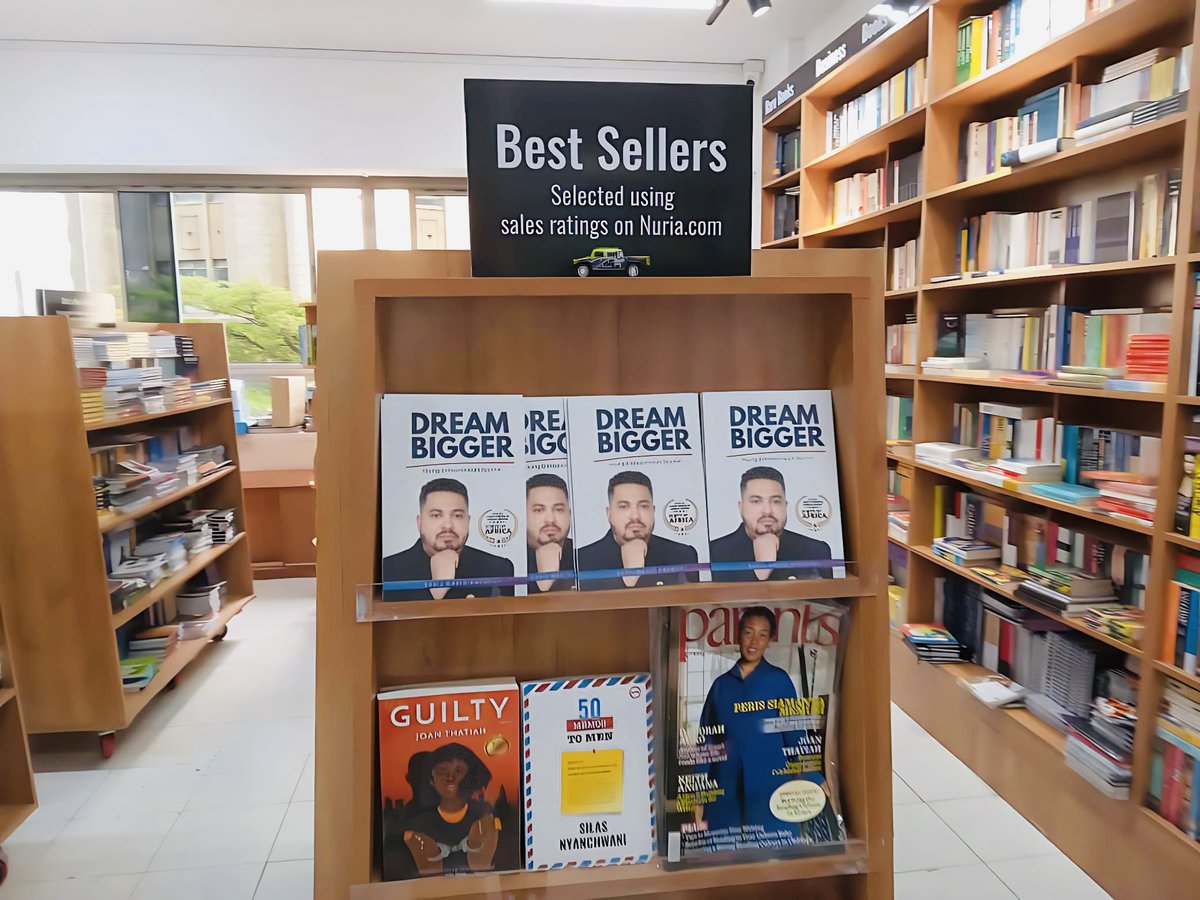 CEOExtraO's tweet image. 📢 It’s Official! My new book Dream Bigger: The Young Entrepreneurs Journal is now available in Kenya! 🇰🇪

📚 Grab your copy at Nuria Bookstore or Kibanga Books, or order online for delivery:
🌍 nuriakenya.com/product/dream-…
🌍 kibangabooks.com

#DreamBigger…