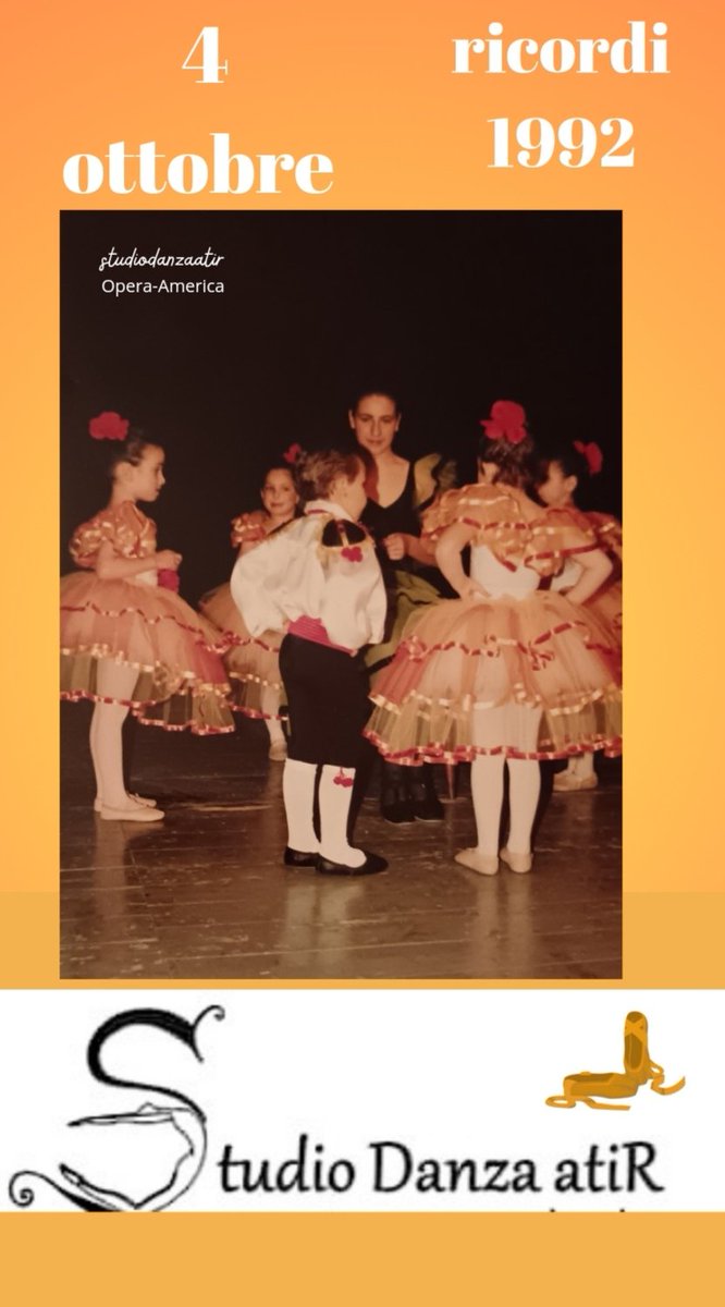 studiodanzaatir's tweet image. #operaamerica anno 1992
#studiodanzaatir #spettacolistudiodanzaatir #ricordistudiodanzaatir #allievistudiodanzaatir #ritagamberini #danza #scuoladidanza