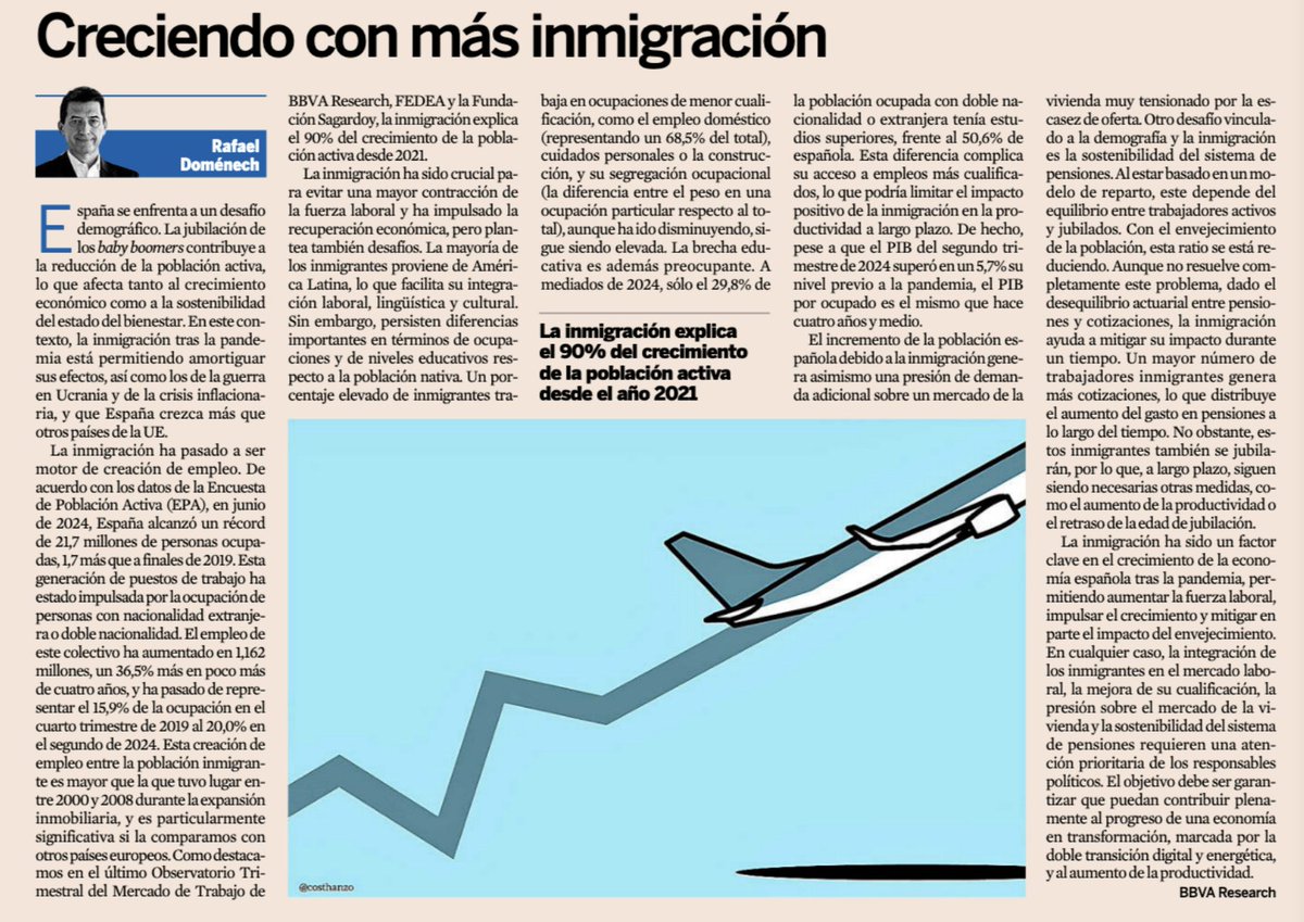 Rafael Domenech | @BBVAResearch & @UV_EG tweet media