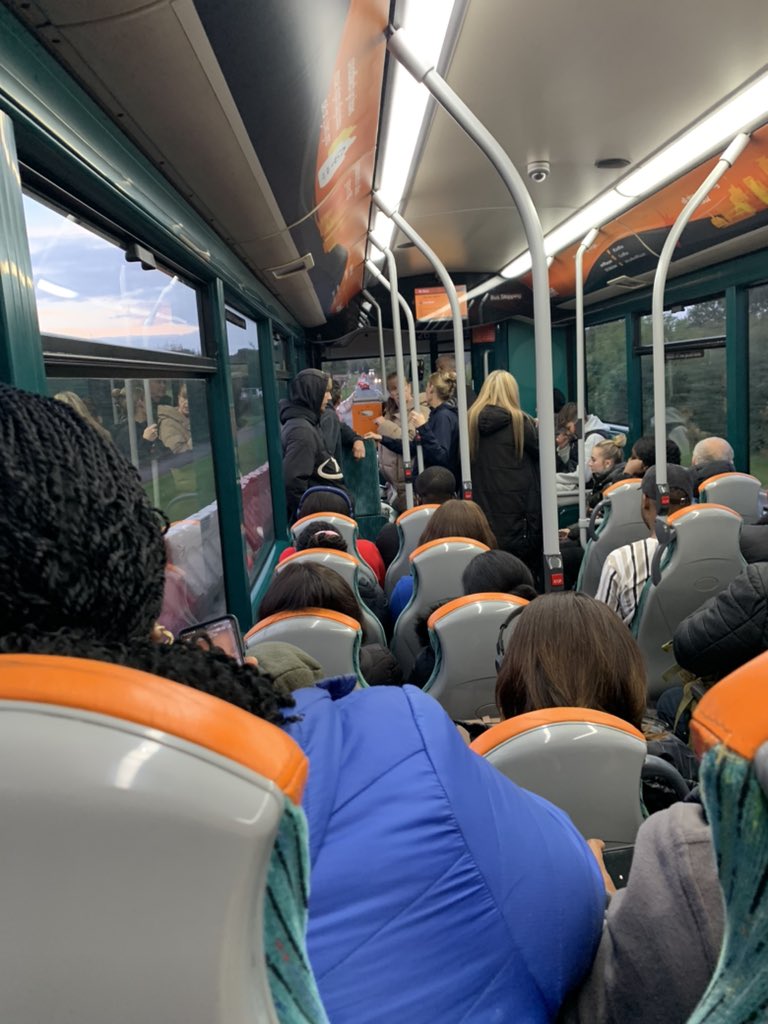 First <a href="/Cardiffbus/">Cardiff Bus</a> of the day (94 to Barry) and as usual it’s standing room only 😢