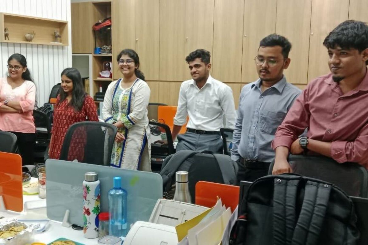 Softype_'s tweet photo. Friday Fun at Softype! 

🍛 Softype team in India had a delicious September Potluck with fun team-bonding games!

💃 In the Philippines, we rocked a Garba Dance in pajamas, followed by a Pizza Party! 🍕

Building bonds and making memories! 🙌

#TeamSoftype #FridayFun #TeamBonding https://t.co/IGJVXn42a4