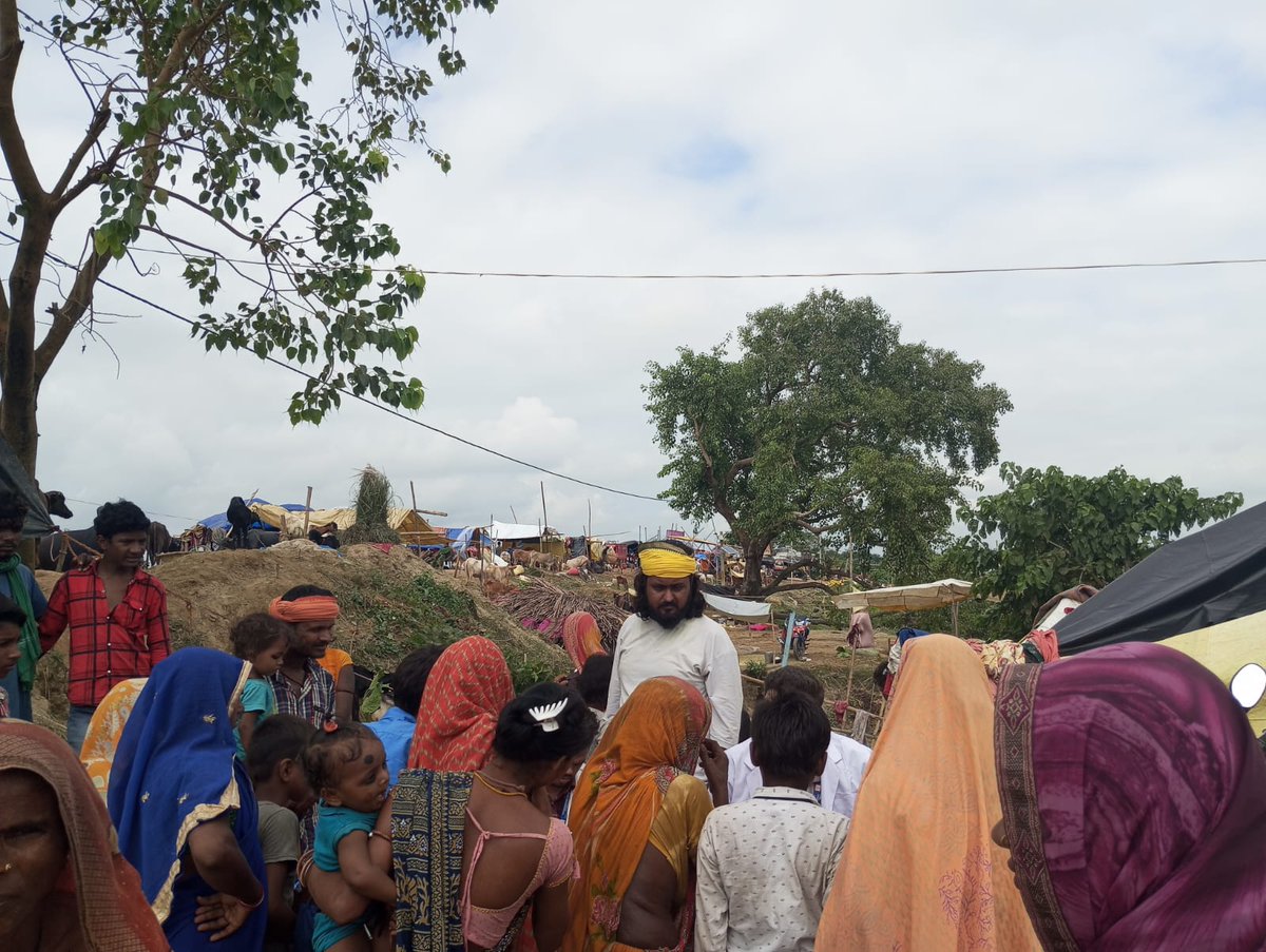 स्वास्थ्य सिविर, MSU 
किरतपुर, दरभंगा 
#flood