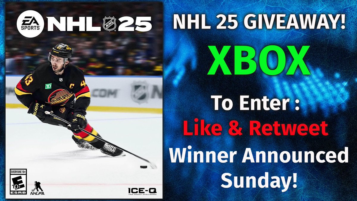 DinoKristaLV's tweet photo. As its a NHL 25 Worldwide release day, I am giving away one copy of NHL 25 for Xbox to anyone who will like and retweet this post!
Thanks to @EASPORTS for opportunity and hope everyone have a great year of Chel! #NHL25 

Dont mind to follow my account as well for more 👀 https://t.co/HpETzdFngE