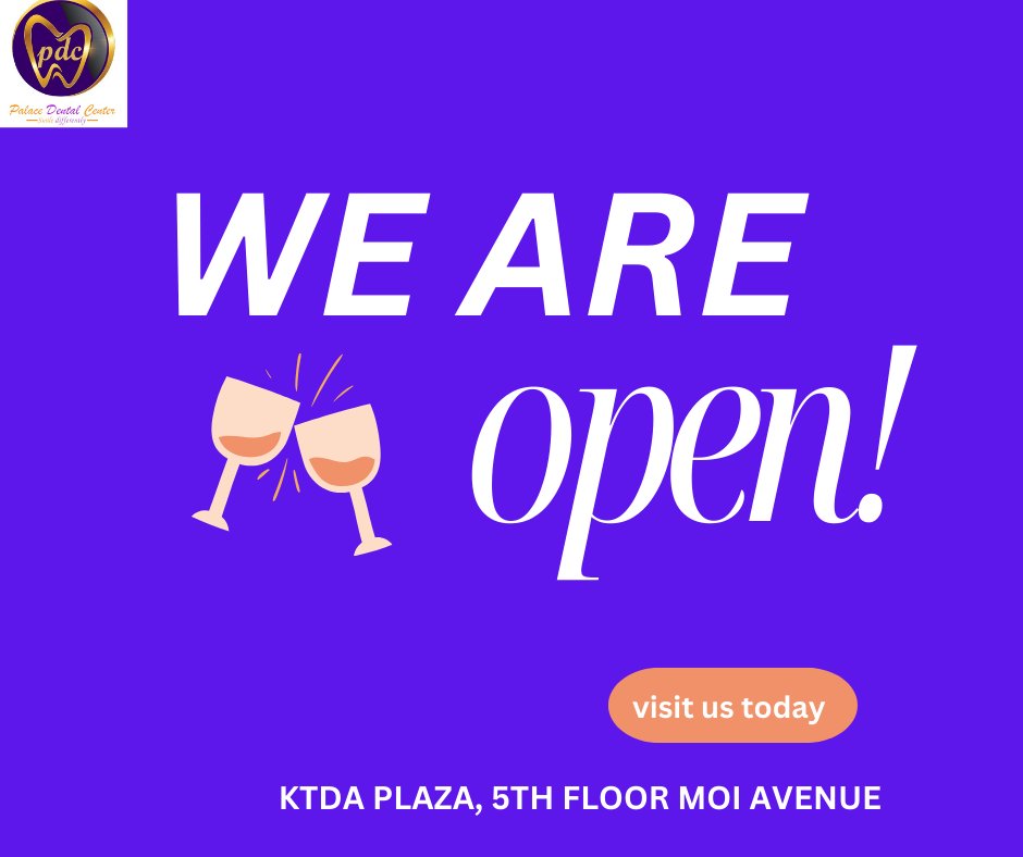 PalaceCent41947's tweet photo. Don’t let life be like pulling teeth – keep your smile bright with us! 😁 We're open and ready to care for your pearly whites. Visit us at KTDA Plaza, 5th Floor, Moi Avenue. Call us at 0722 396 174 today! https://t.co/x9iXbzsN5y
