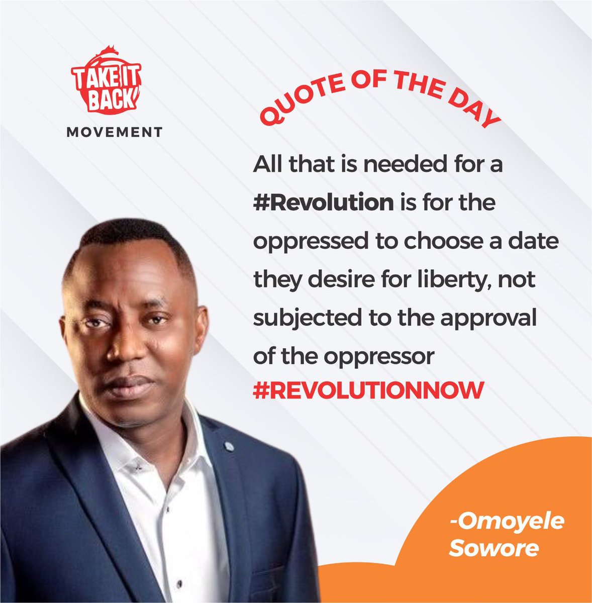 saomot2000's tweet photo. | the oppressed must choose a date to gather enmasse &amp; change destiny!

Without the numbers, status-quo remains kampe.

#RevolutionNow #FearlessInOctober #EndBadGovernanceInNigeria #EndBadGovNG #TheDayAfter #ReferendumNow #ConstitutionNow #CorruptionX https://t.co/RJsbvHUb2I