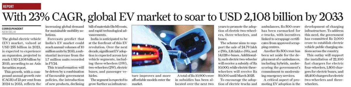 Nikhilgupta1104's tweet photo. Proof of how world over electric cars are going to be the future! time for people in India to wake up and smell the coffee!!! #EVisFuture https://t.co/9hQhYGIcFY