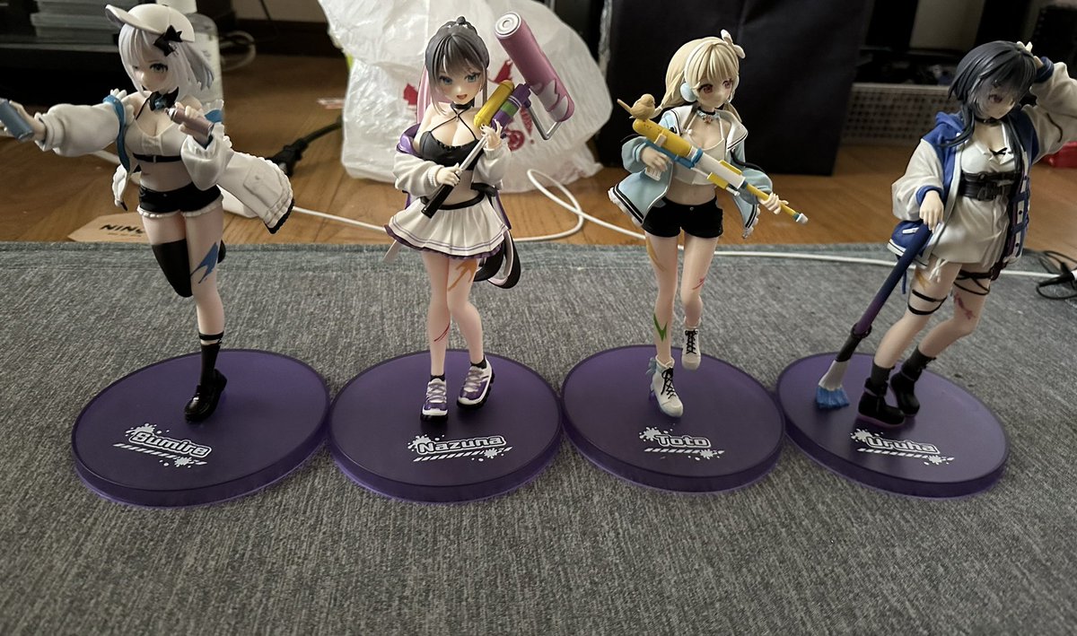 ぶいすぽ なちょ猫 音霊魂子 フィギュア まとめ売り 花芽すみれ 一ノ瀬うるは ぶいすぽ なちょ猫 音霊魂子 フィギュア まとめ売り 花芽すみれ 一ノ瀬うる