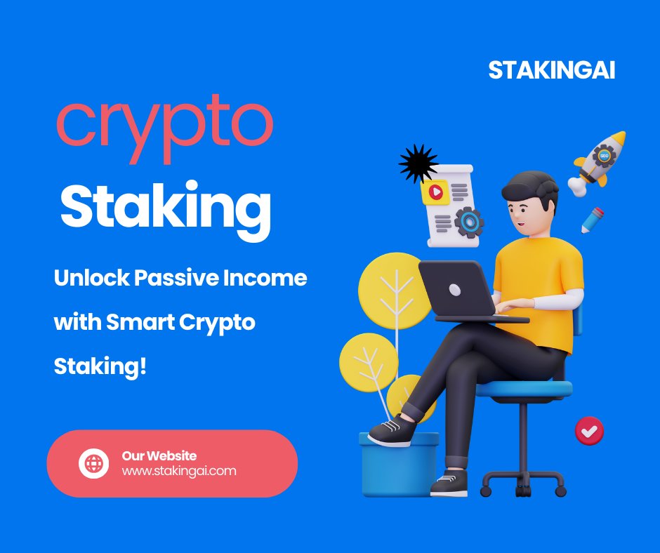 staking_ai's tweet image. 🌟 New to crypto? StakingAI is great for those just starting with staking! Enjoy steady earnings and high returns. Our user-friendly platform makes blockchain staking simple for everyone. Begin your journey today and see your earnings grow! 💰🚀 #StakingAI #CryptoForNewbies