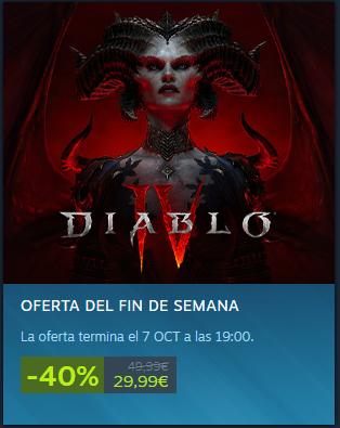 #DiabloIV (Juego base) en #Steam