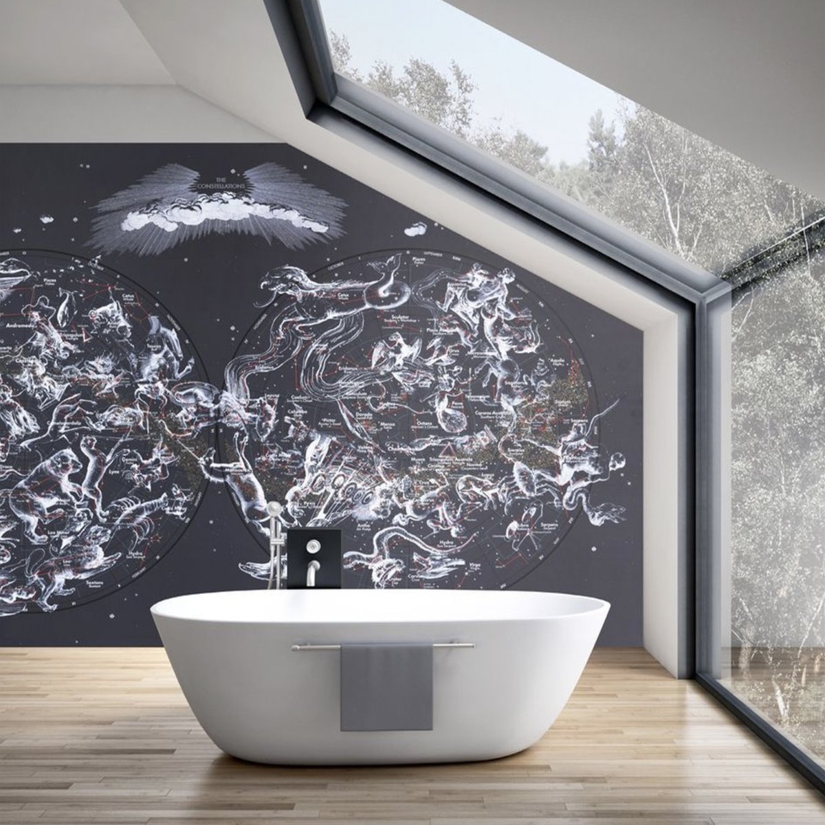 Futuremaps's tweet image. ✨ Elevate Your Space with the Stars! ✨
Transform your bathroom into a celestial oasis with our stunning Constellation Wallpaper Mural. 
▶︎  bit.ly/421uB4X
#FutureMaps #ConstellationMural #WallpaperMap #ModernDesign #WallArt #HomeInspiration #InteriorDesign