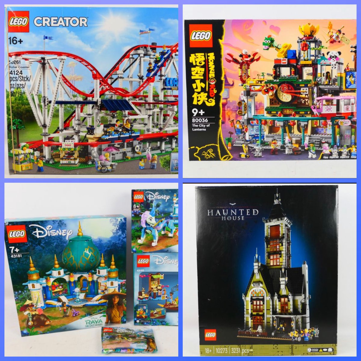 Calling all Lego collectors! We’ve got some amazing collectible Lego sets coming up for auction on Monday so don’t miss it. View the full catalogue at cstu.io/00905c…
#lego #collectibles #dinky #hornby #matchbox #mattel #starwars #hotwheels